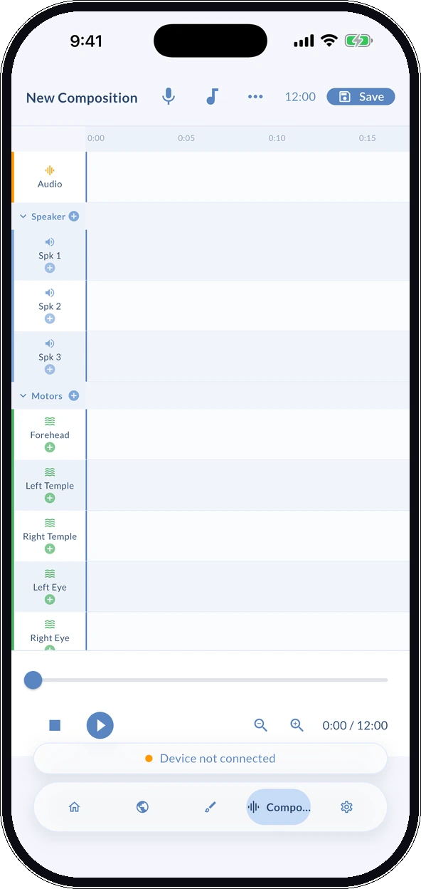 Chill STILL app — multi-track composition editor