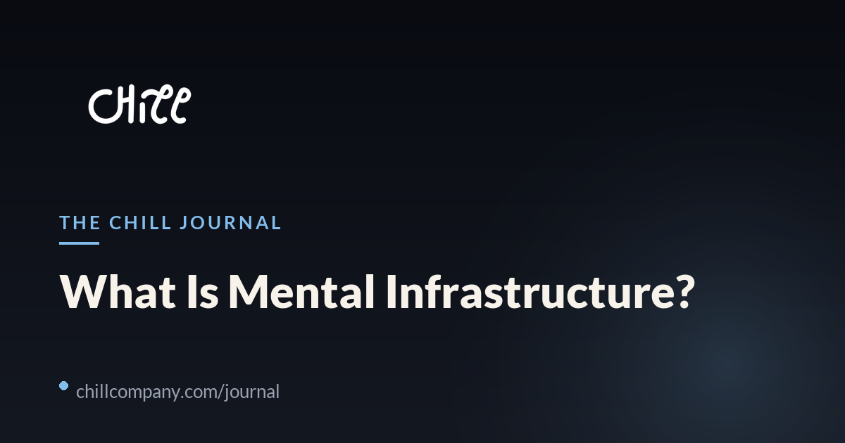 What Is Mental Infrastructure?